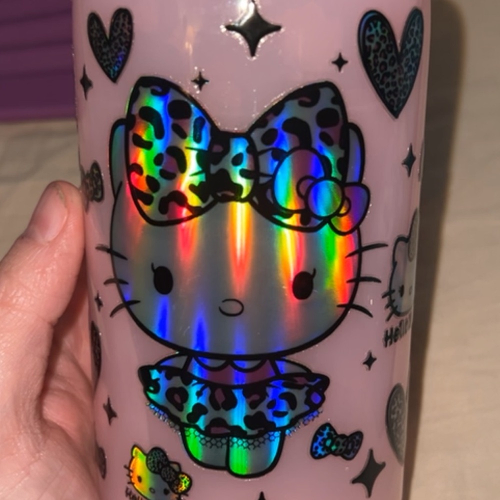 Hello Kitty Holographic Tumbler
